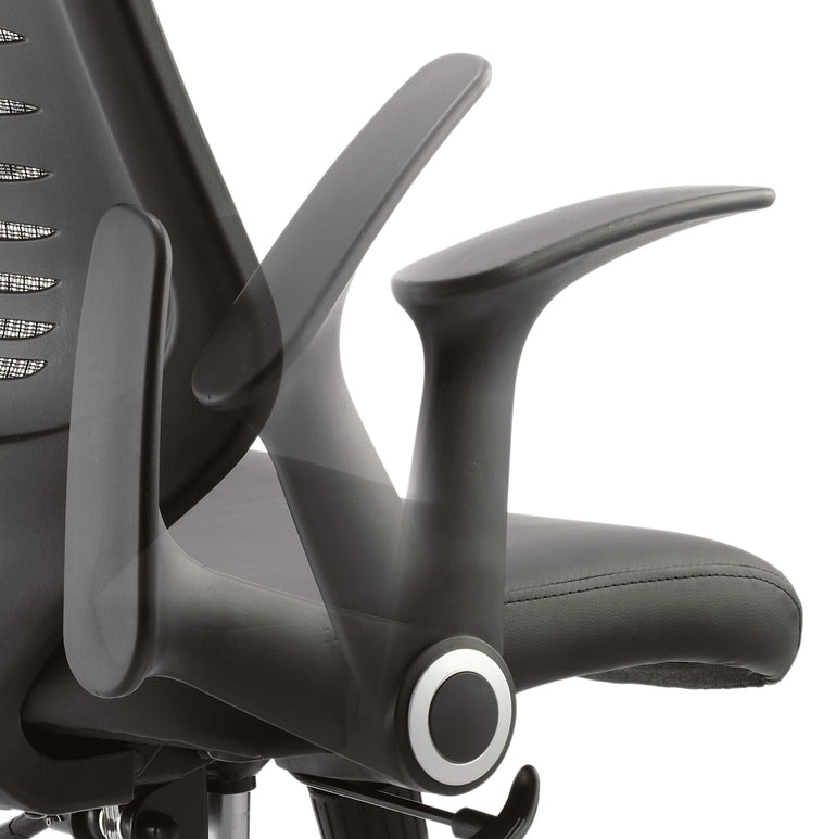 Relay Medium Mesh Back Task Operator Office Chair with Arms